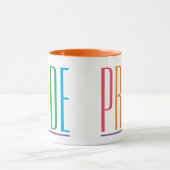 Mug Combo Blanc Orange PRIDE (Centre)
