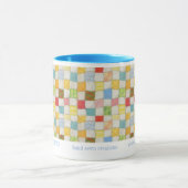 Mug Combo Bleu Identifiant de CRAZY QUILT Entrepri (Centre)
