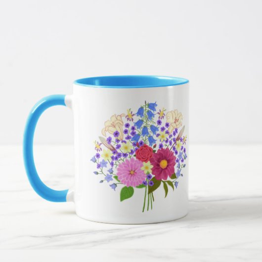 Mug Combo Blumenstrauss (Gauche)