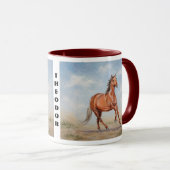 Mug Combo Cheval Majestueux (Devant droit)