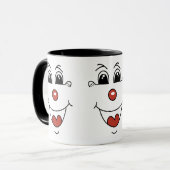 Mug combo clown effrayant (Devant gauche)