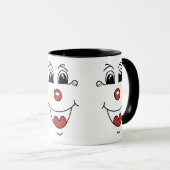 Mug combo clown effrayant (Devant droit)