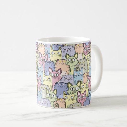 Mug Combo - Crazy Cat Lady (Devant droit)