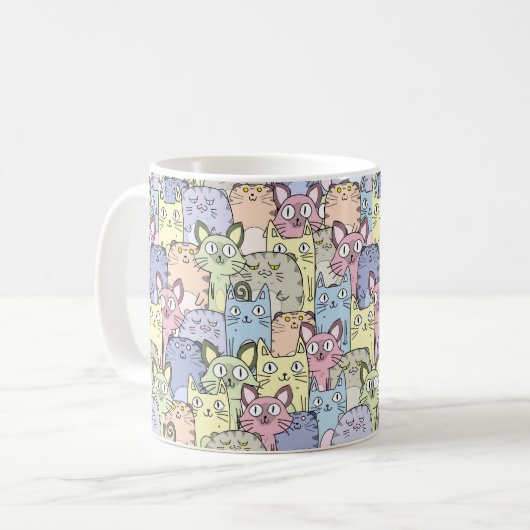 Mug Combo - Crazy Cat Lady (Devant gauche)
