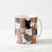 Mug Combo - Crazy Cat Lady (Devant droit)