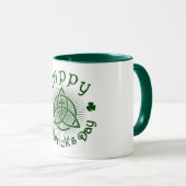 Mug combo de la Saint Patrick (Devant droit)