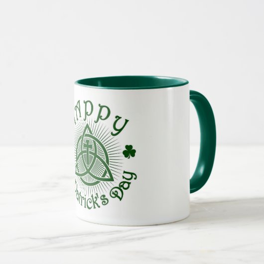 Mug combo de la Saint Patrick (Devant droit)
