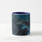 Mug Combo de la tortue de mer - Plongée profonde V (Centre)