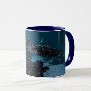 Mug Combo de la tortue de mer - Plongée profonde V