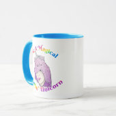 Mug combo de licorne magique Fluffin (Devant gauche)