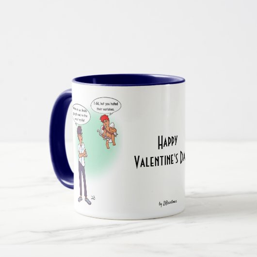 Mug Combo d'Earlobes Valentine's Day (Devant gauche)