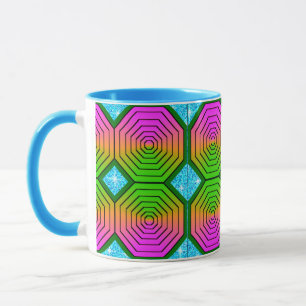 Mug combo design numérique coloré - Taille parfait