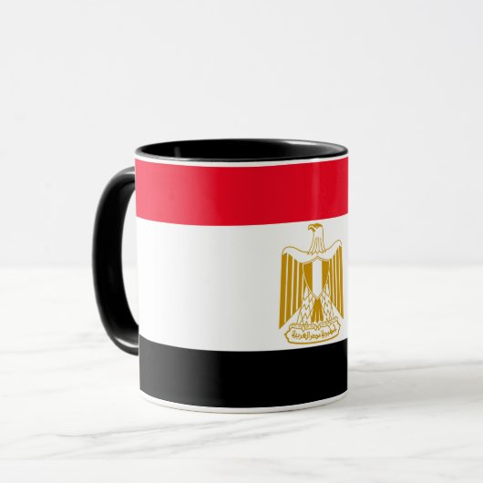 Mug Combo Drapeau égyptien (Devant gauche)