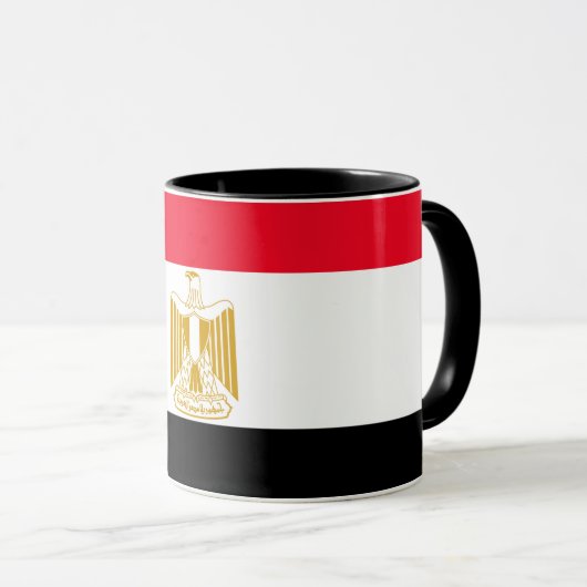 Mug Combo Drapeau égyptien (Devant droit)