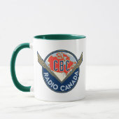 Mug Combo du logo de la CBC 1940 (Gauche)
