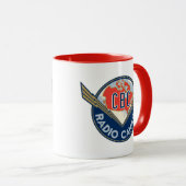Mug Combo du logo de la CBC 1940 (Devant droit)