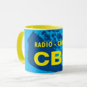 Mug Combo du logo de la CBC 1958 (Devant gauche)
