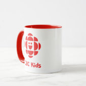 Mug Combo du logo de la CBC pour enfants (Devant gauche)