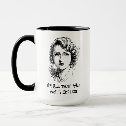 Mug combo féminin errant (Gauche)