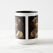 Mug Combo Femme Art Nouveau, 15 oz (Centre)