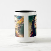Mug Combo Femme Dissoudre, 15 oz (Centre)