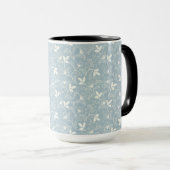 Mug Combo floral de printemps Motif de fleurs (Devant droit)