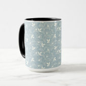 Mug Combo floral de printemps Motif de fleurs (Devant gauche)