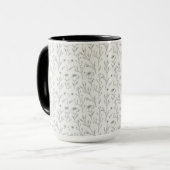 Mug Combo floral de printemps Motif de fleurs (Devant gauche)