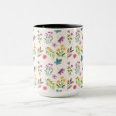 Mug Combo floral de printemps Motif de fleurs (Centre)