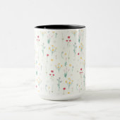 Mug Combo floral de printemps Motif de fleurs (Centre)