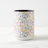 Mug Combo floral de printemps Motif de fleurs (Centre)
