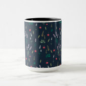 Mug Combo floral de printemps Motif de fleurs (Centre)