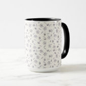 Mug Combo floral de printemps Motif de fleurs (Devant droit)