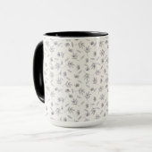 Mug Combo floral de printemps Motif de fleurs (Devant gauche)