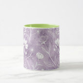 Mug Combo Floral Rêveur avec Base Douce (Centre)
