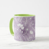 Mug Combo Floral Rêveur avec Base Douce (Devant gauche)