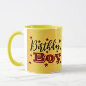 Mug Combo Garçon d'Anniversaire pour Célébrations (Gauche)