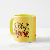 Mug Combo Garçon d'Anniversaire pour Célébrations (Devant gauche)