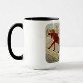 Mug combo Humour d'orignal, 15 oz (Gauche)