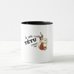 Mug combo "Ik ben koppig als een ezel" Mok