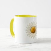 Mug Combo Jaune - Fleur de Marguerite (Devant gauche)