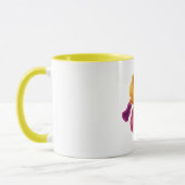 Mug Combo Jaune - Fleur d'Iris (Gauche)