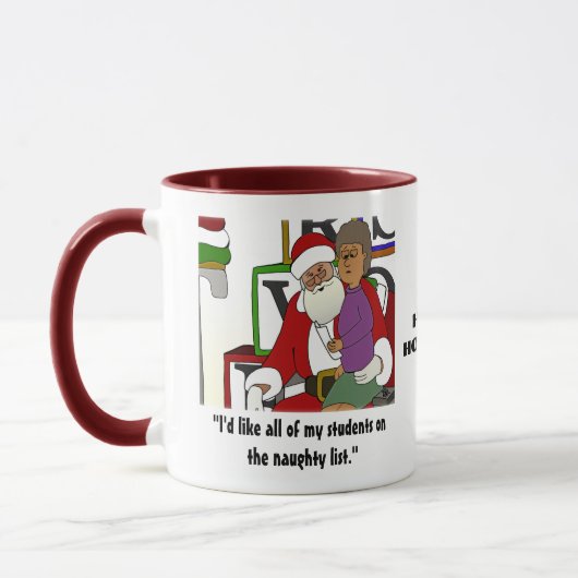 Mug Combo Liste Naughty (Gauche)