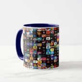 Mug Combo Logos et graphiques CBC (Devant gauche)