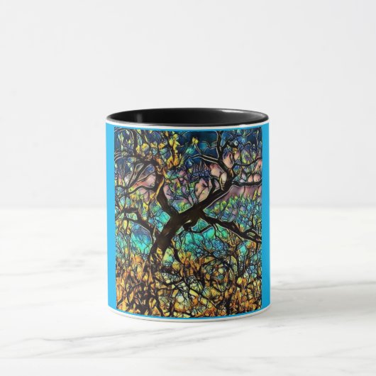 Mug Combo Mug, 11 oz Mug- Arbre de Vie (Centre)