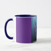 Mug Combo Mug, 11oz (Twilight Flower-5) (Gauche)