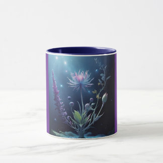 Mug Combo Mug, 11oz (Twilight Flower-5)