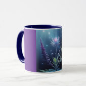 Mug Combo Mug, 11oz (Twilight Flower-5) (Devant gauche)