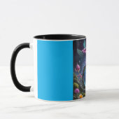 Mug Combo Mug, 11oz (Twilight Flower-6) (Gauche)
