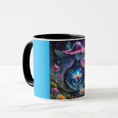 Mug Combo Mug, 11oz (Twilight Flower-6) (Devant gauche)
